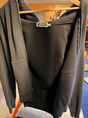 A Bathing Ape Black Zip-Up Hoodie